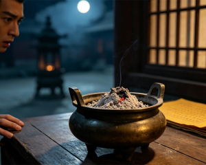 关于闾山奏职的传说故事 ⑧小吴：一句玩笑话，香炉自己烧了